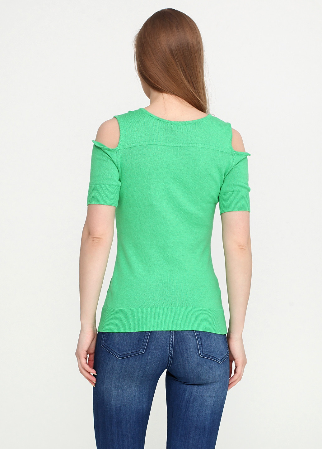 Зеленая летняя футболка New York & Company