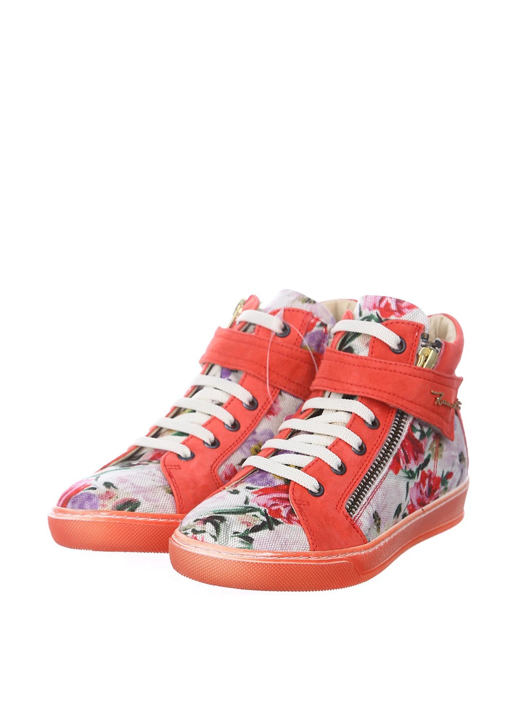 Коралловые кэжуал осенние ботинки Zanotti
