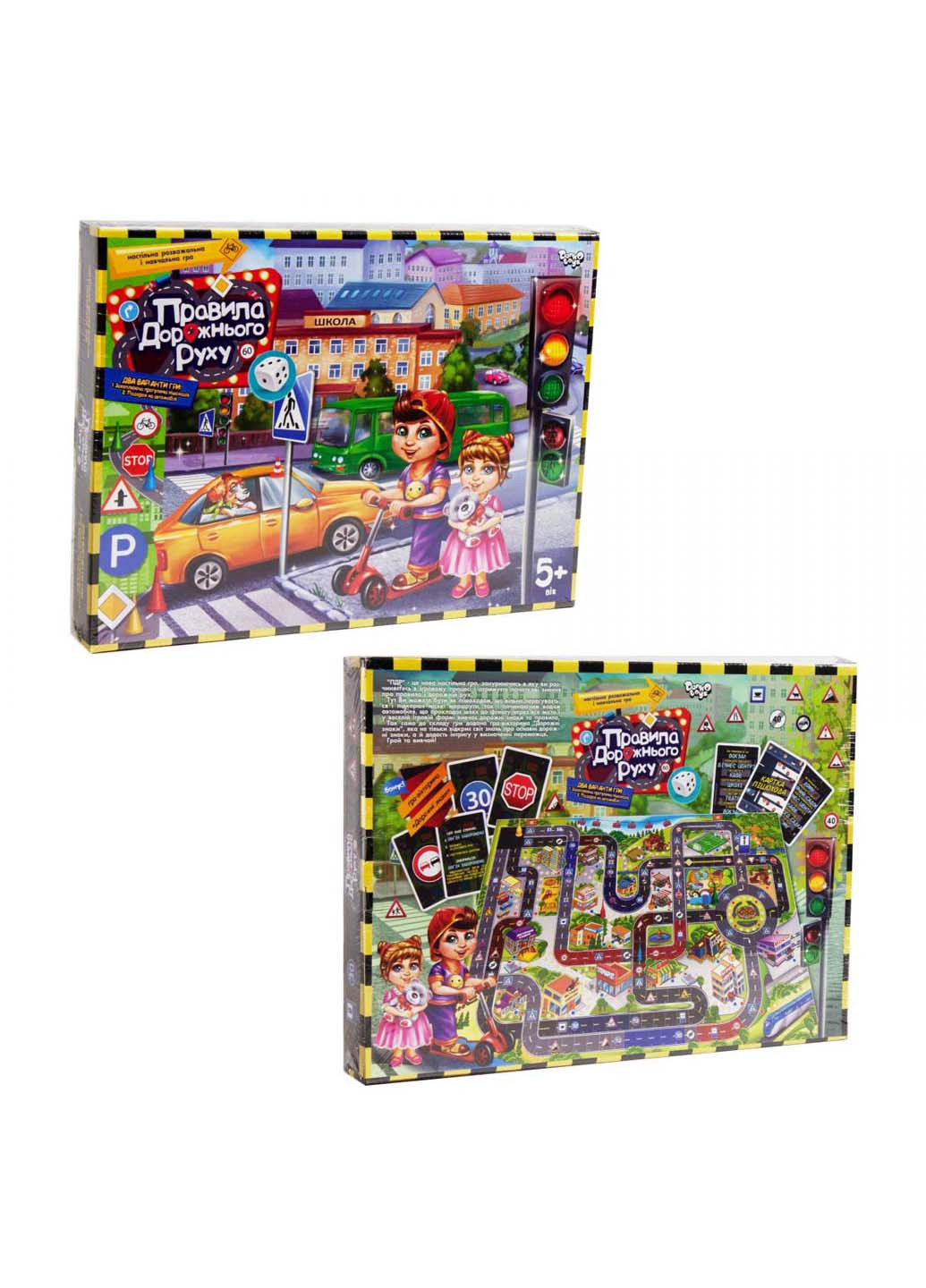 Настольная игра Правила дорожного движения в укр Danko Toys 38 x 5 x 29 (232007863)