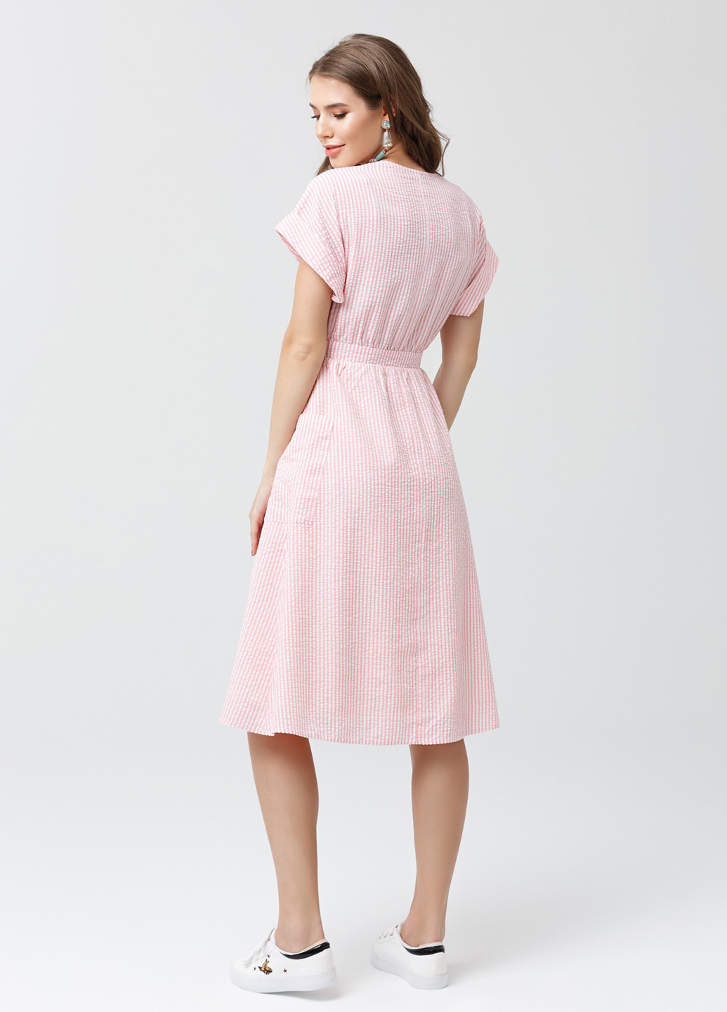 Розовое кэжуал платье OKS by Oksana Demchenko