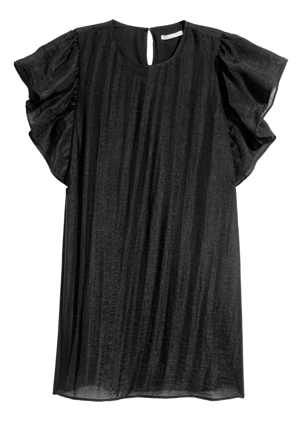 Чорна кежуал сукня H&M однотонна