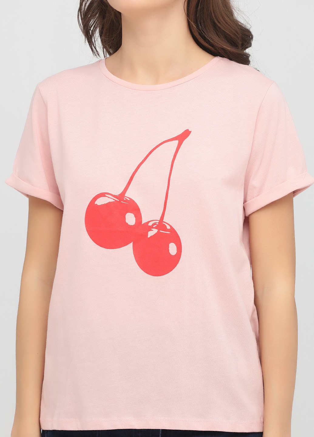 Рожева літня футболка Rut & Circle