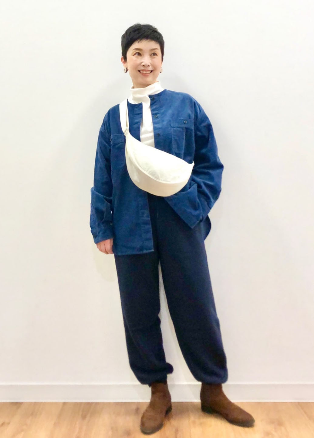 Синяя демисезонная куртка Uniqlo