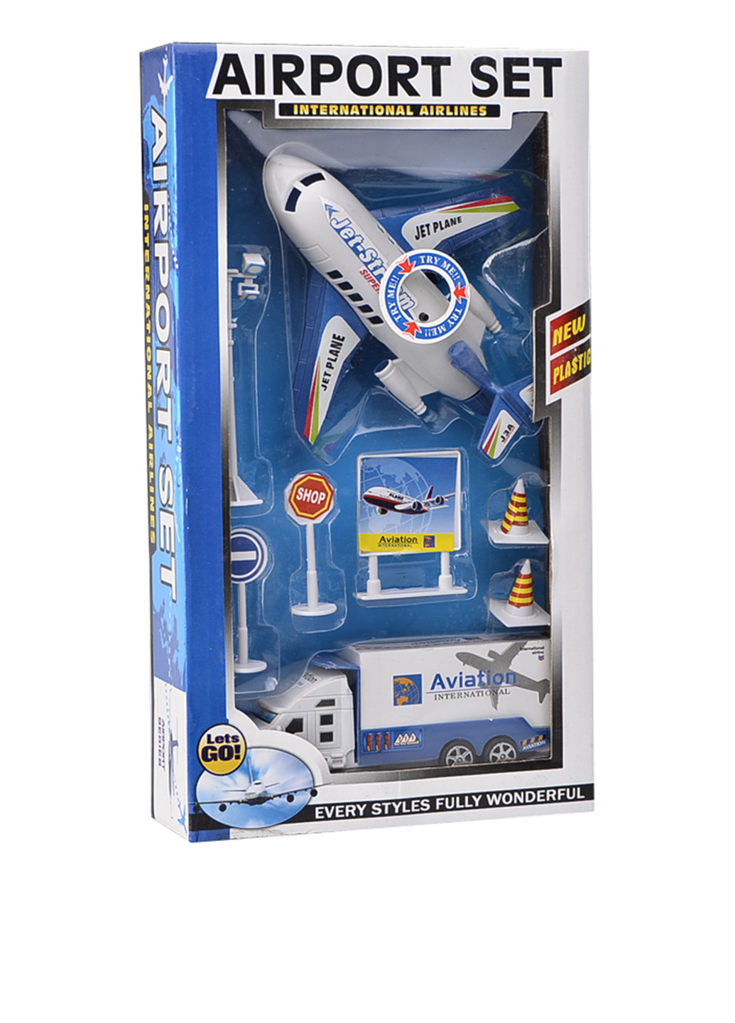 Ігровий набір Аеропорт (8 пр.), 31,5х18,7х5,3 см NaNa (138015547)
