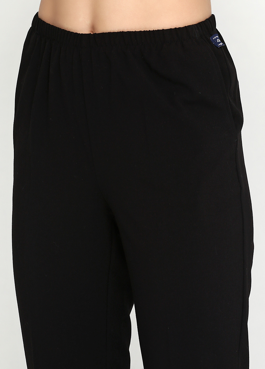 Черные кэжуал демисезонные брюки Brandtex Collection