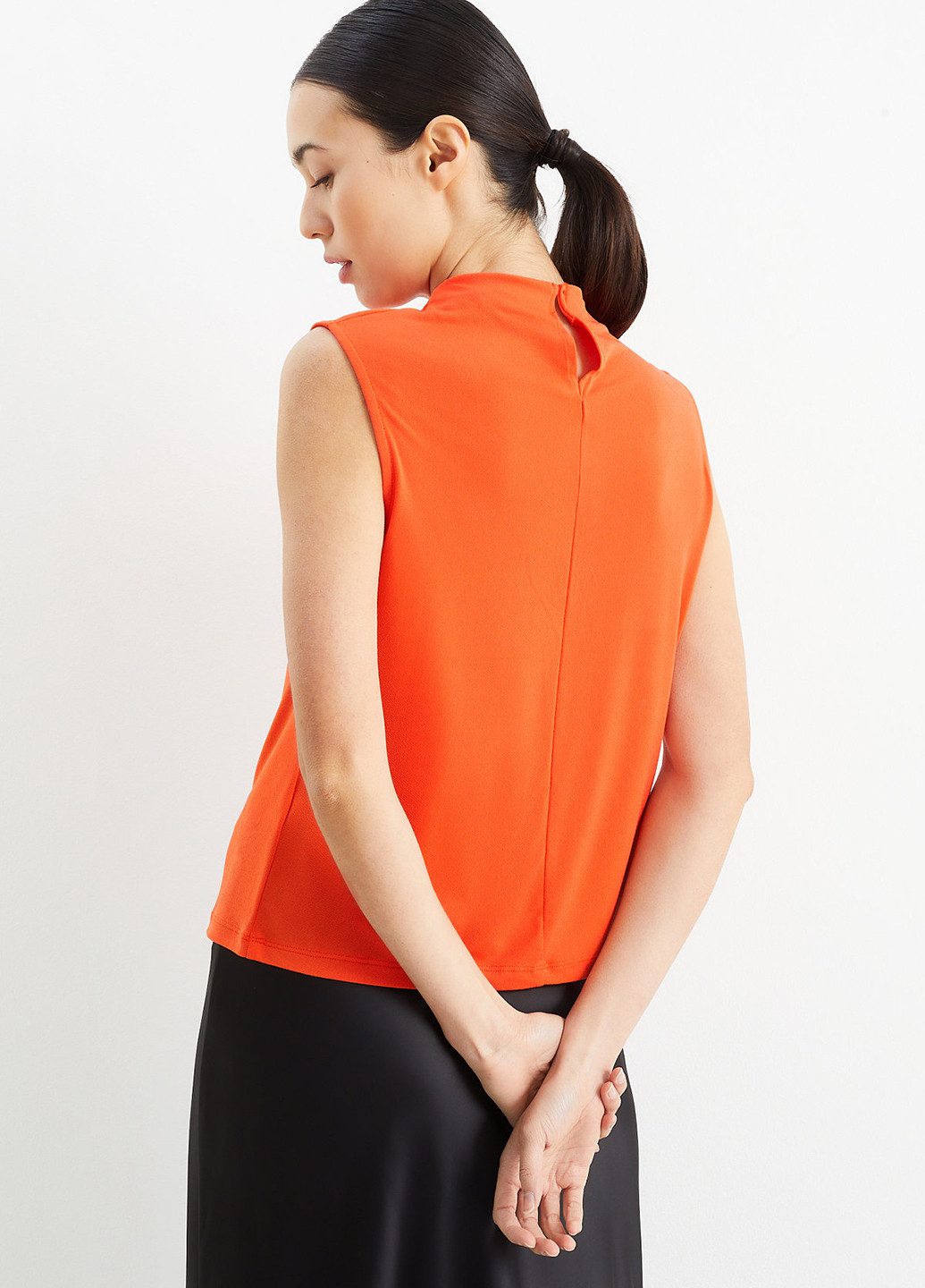 Оранжевая блуза C&A