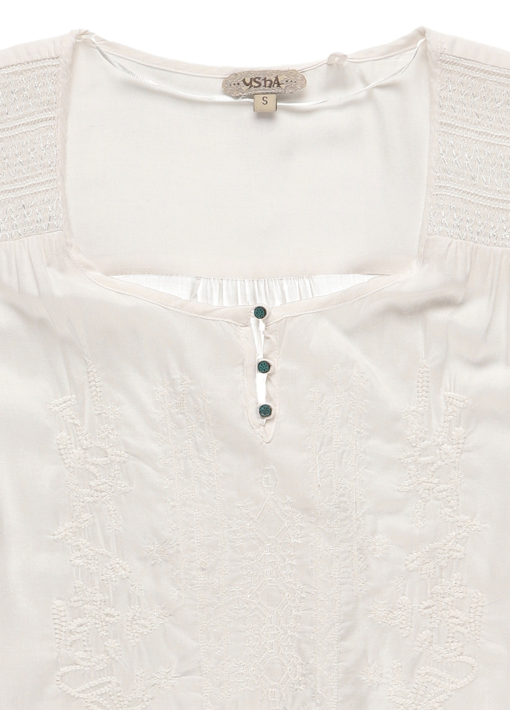 Белая блуза Usha
