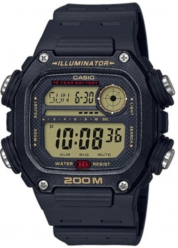 Часы DW-291H-9AVEF кварцевые спортивные Casio (253012497)