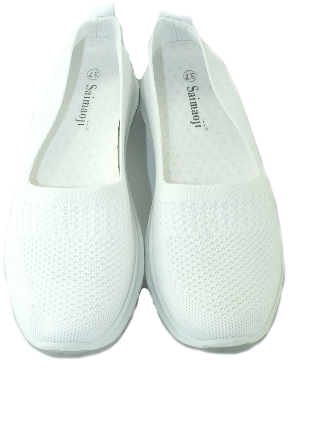 No Brand Туфлі білий з текстиль, — літо (353688845)