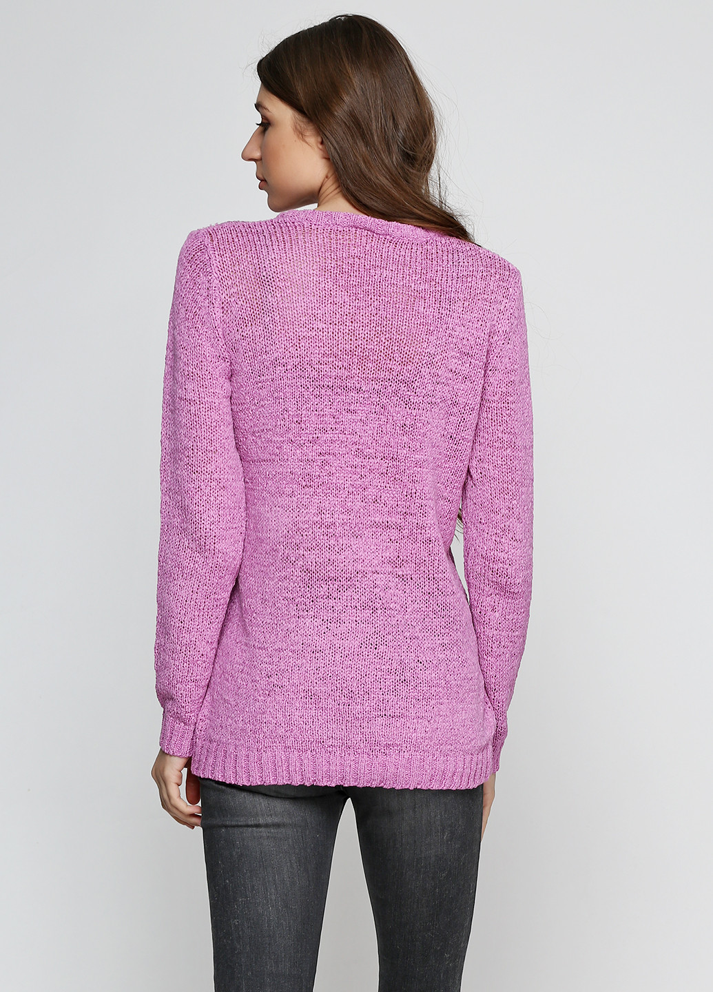 Сиреневый демисезонный пуловер пуловер Long Island
