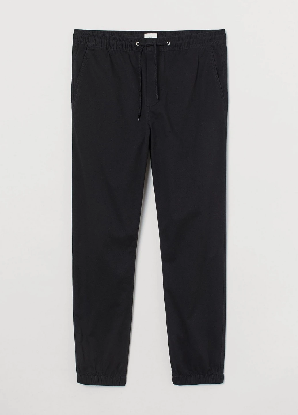 Черные демисезонные брюки H&M