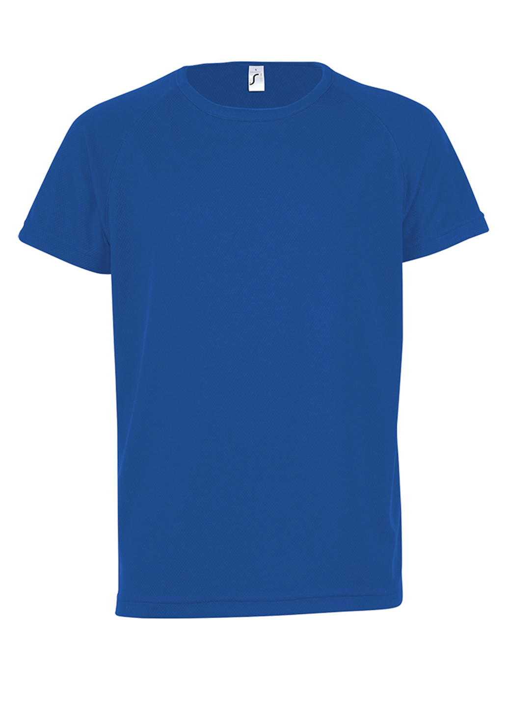 Синяя демисезонная футболка с коротким рукавом Sol's