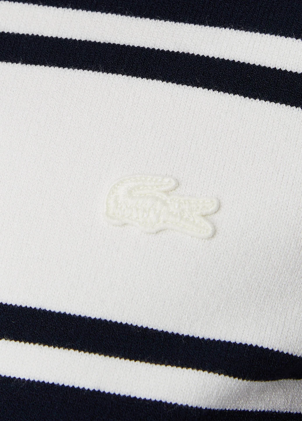 Темно-синий демисезонный свитер Lacoste