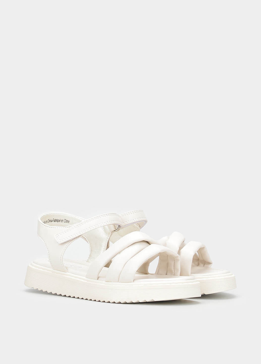 Молочные кэжуал сандалии Braska на липучке