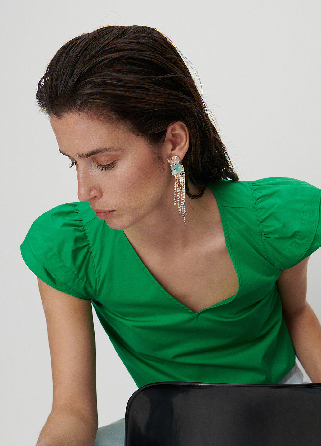 Зелена блузка Reserved