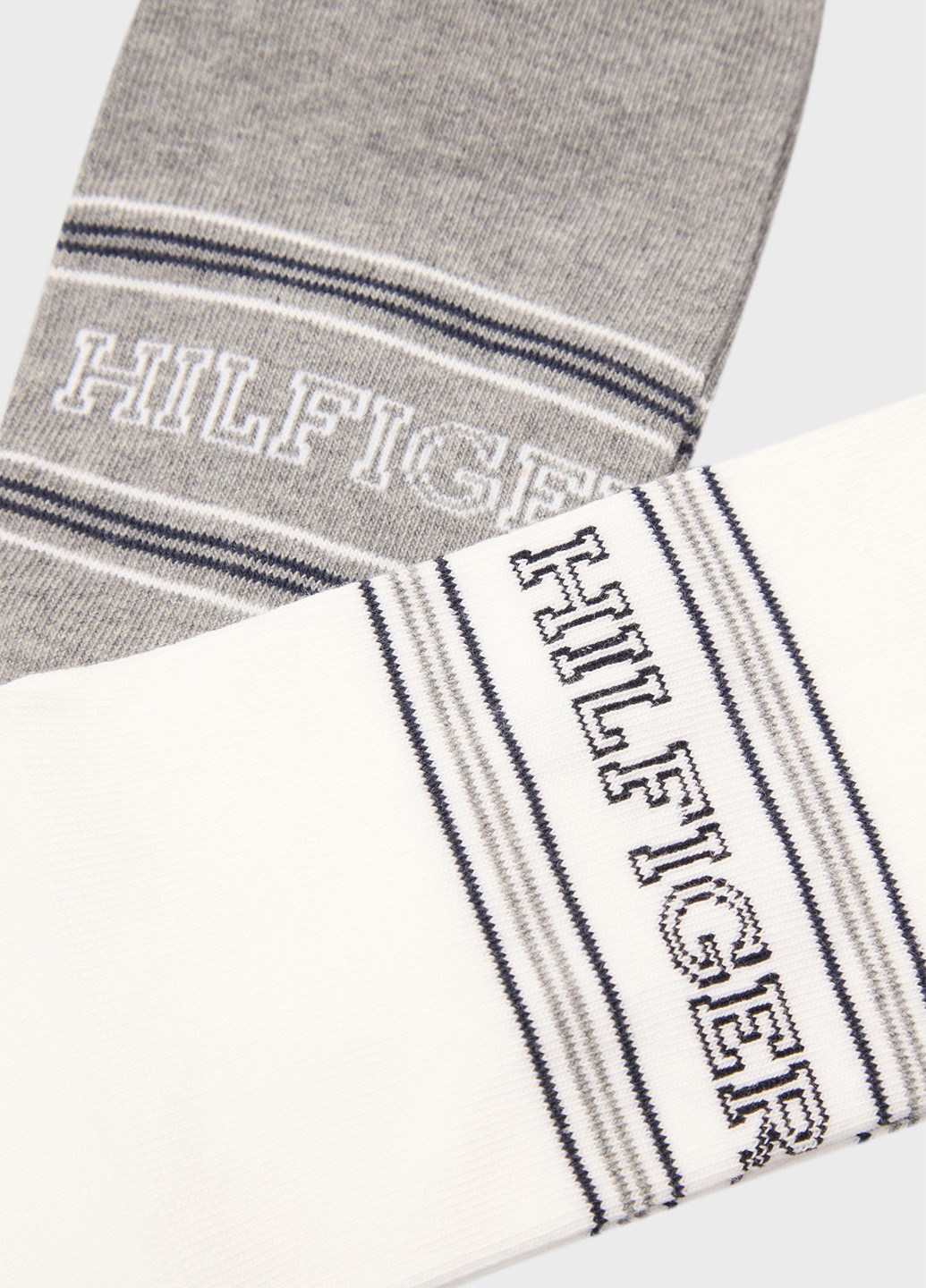 Серые носки (4 пары) Tommy Hilfiger логотипы (347149719)