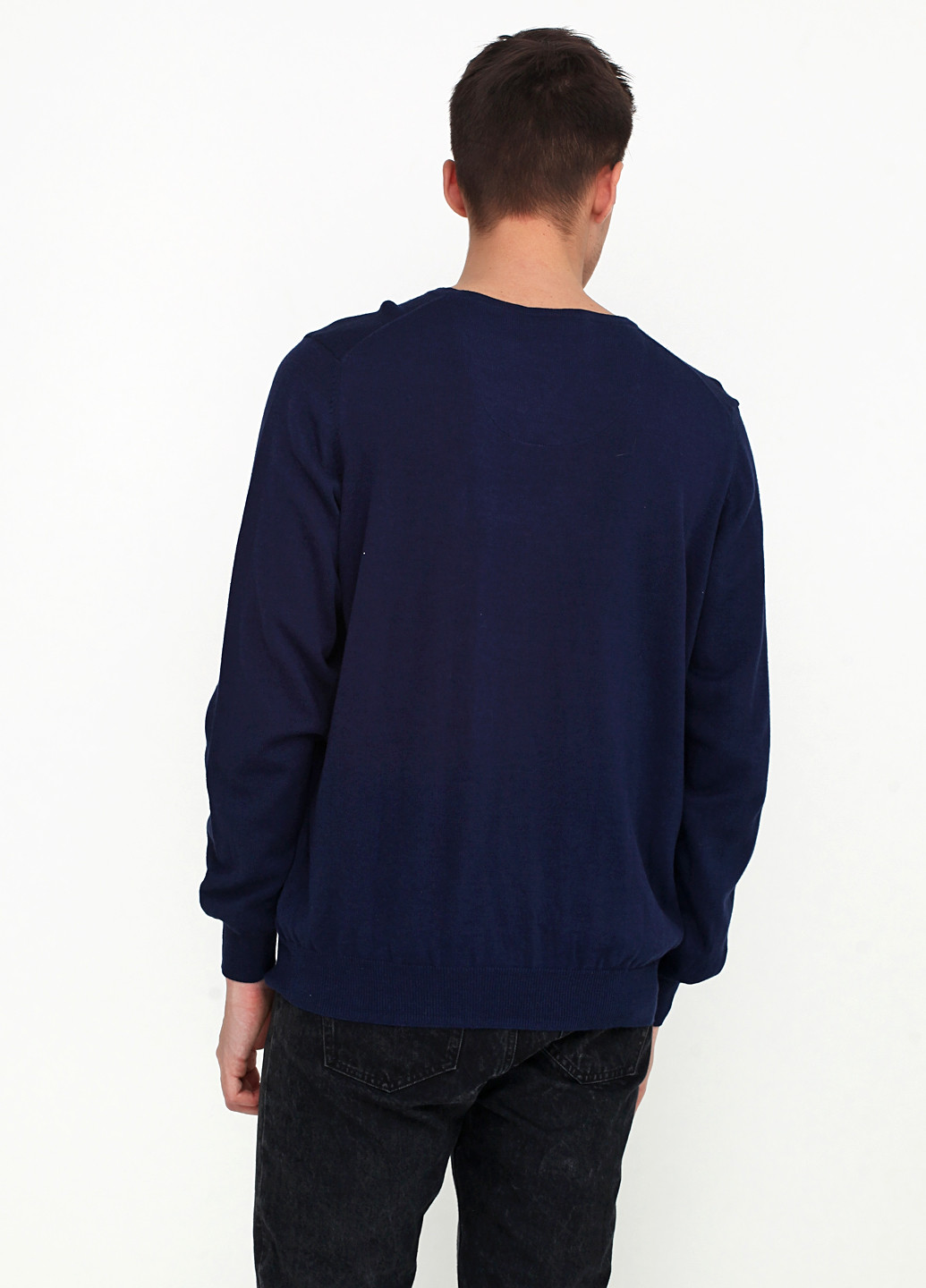 Темно-синий демисезонный пуловер пуловер Nobel League