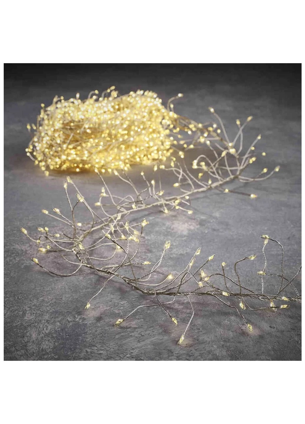 Гірлянда кластер Мідна струна теплий білий 14 м (8718861852837) Luca Lighting (254593331)