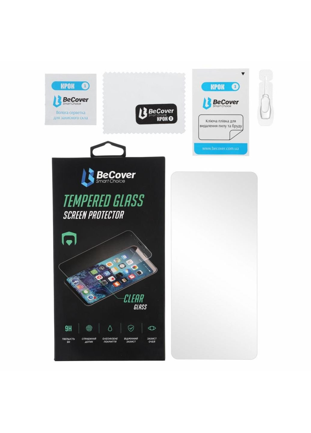 Стекло защитное Samsung Galaxy A02 SM-A022 / M02 SM-M022 Clear (705595) BeCover (249609442)