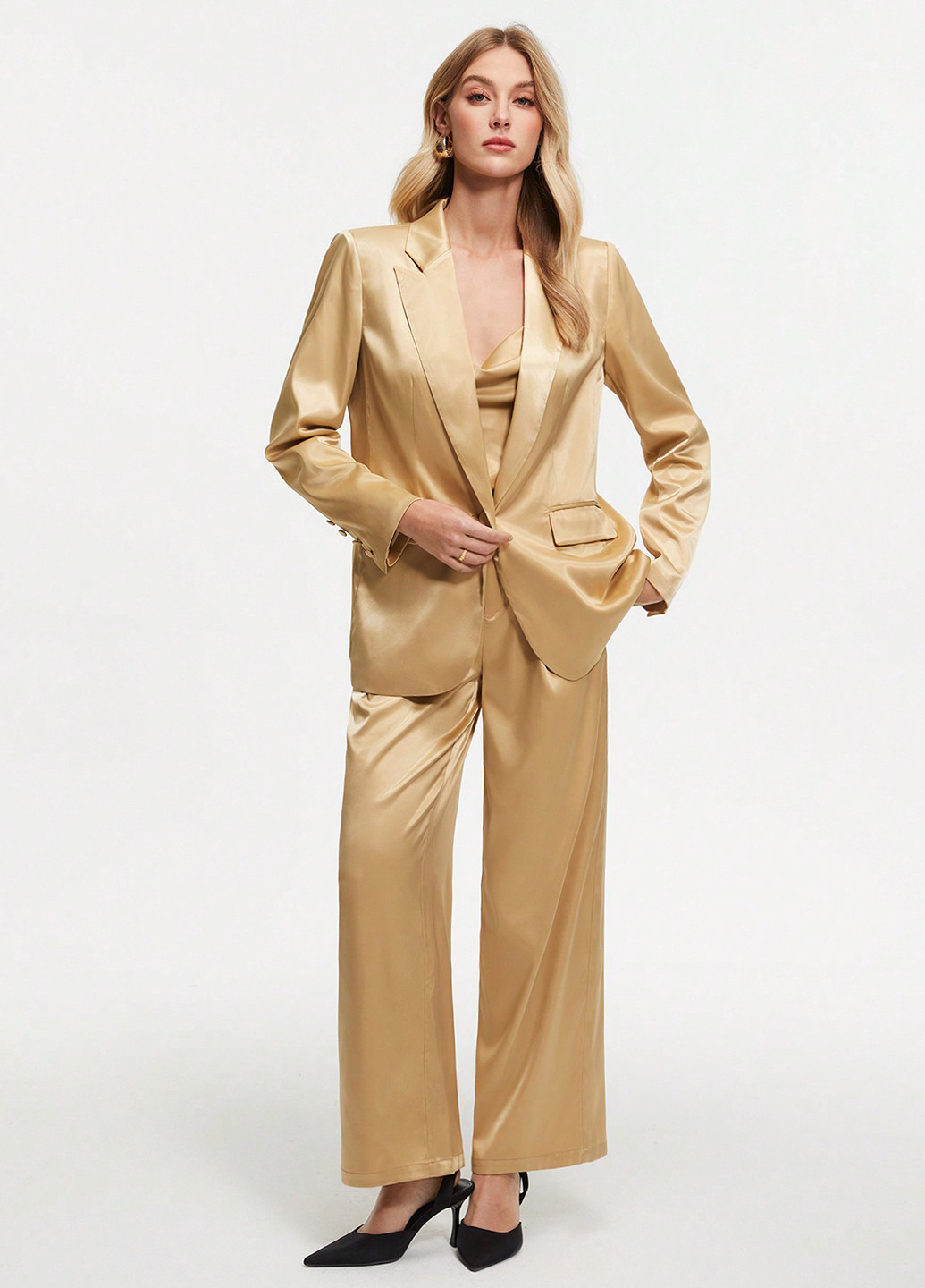 Костюм (жакет, топ, штани) SHEIN (332520340)