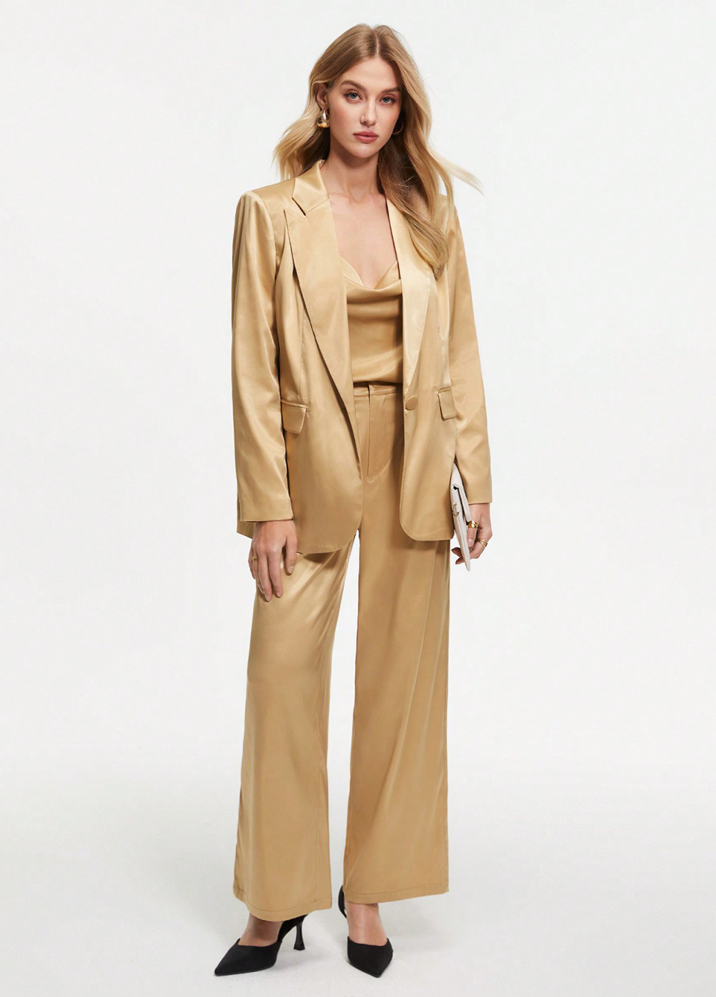 Костюм (жакет, топ, штани) SHEIN (332520340)