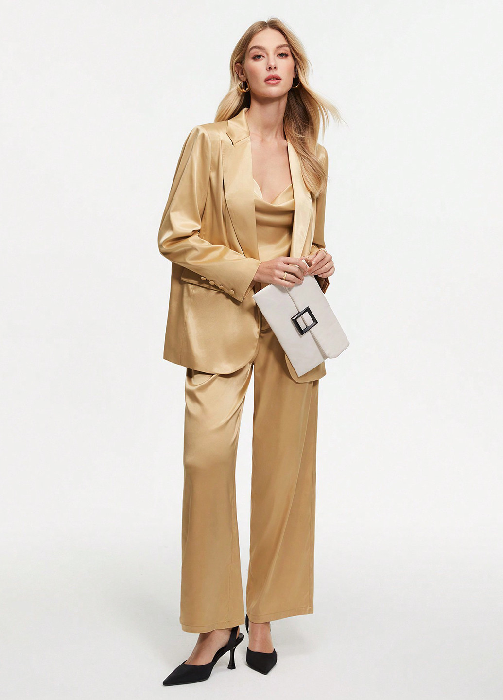 Костюм (жакет, топ, штани) SHEIN (332520340)