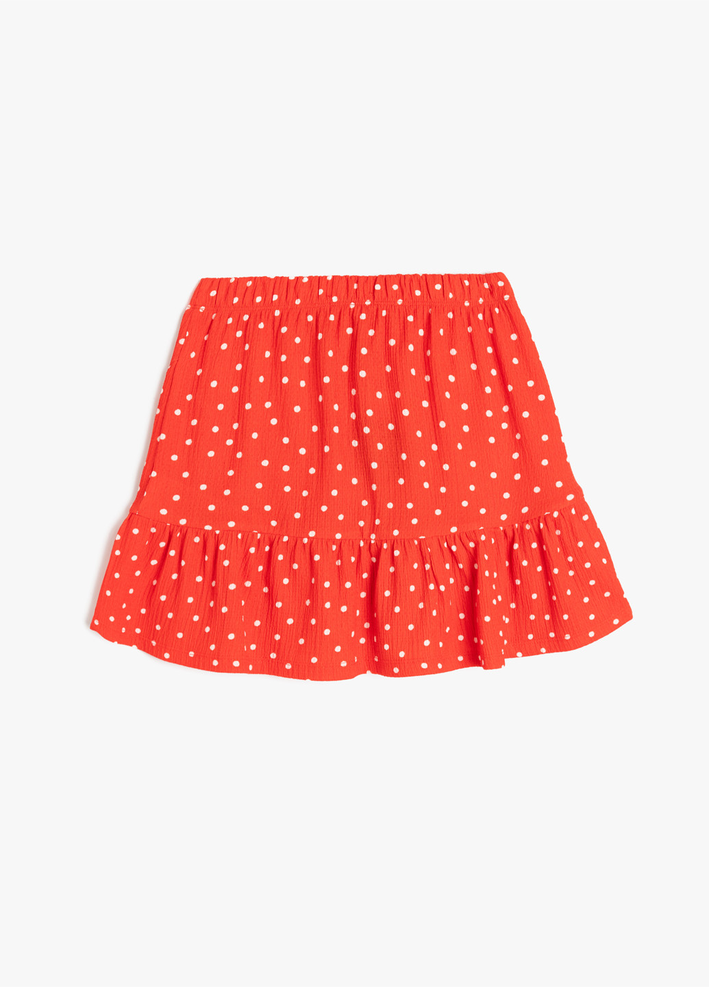 Красная кэжуал в горошек юбка KOTON клешированная