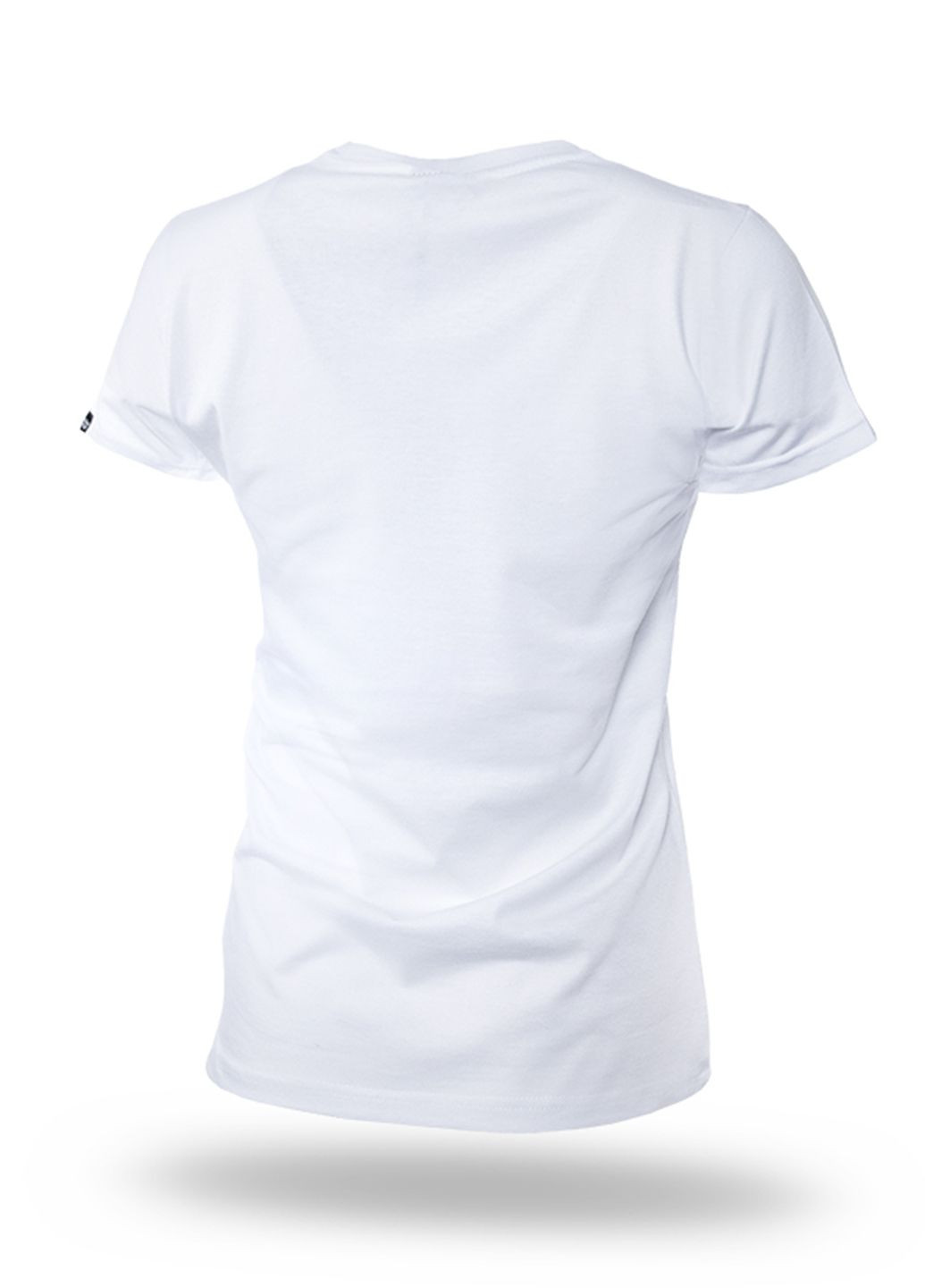 Белая летняя футболка женская Dobermans Aggressive