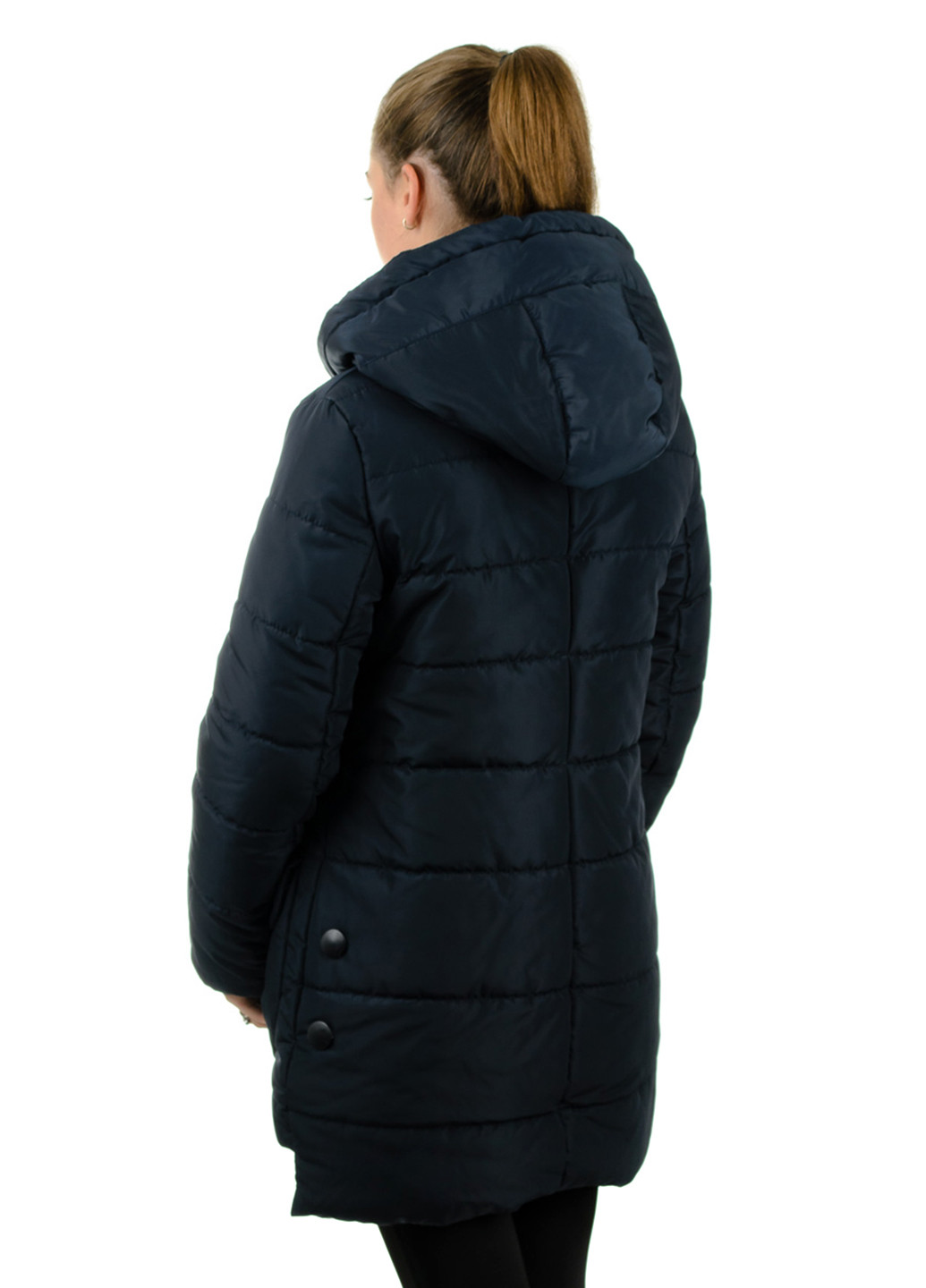 Темно-синяя зимняя куртка Loran