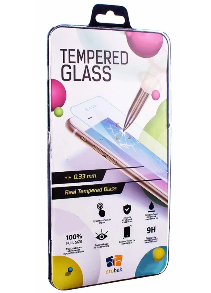 Стекло защитное Motorola Moto E6 Plus (446507) Drobak (203978704)