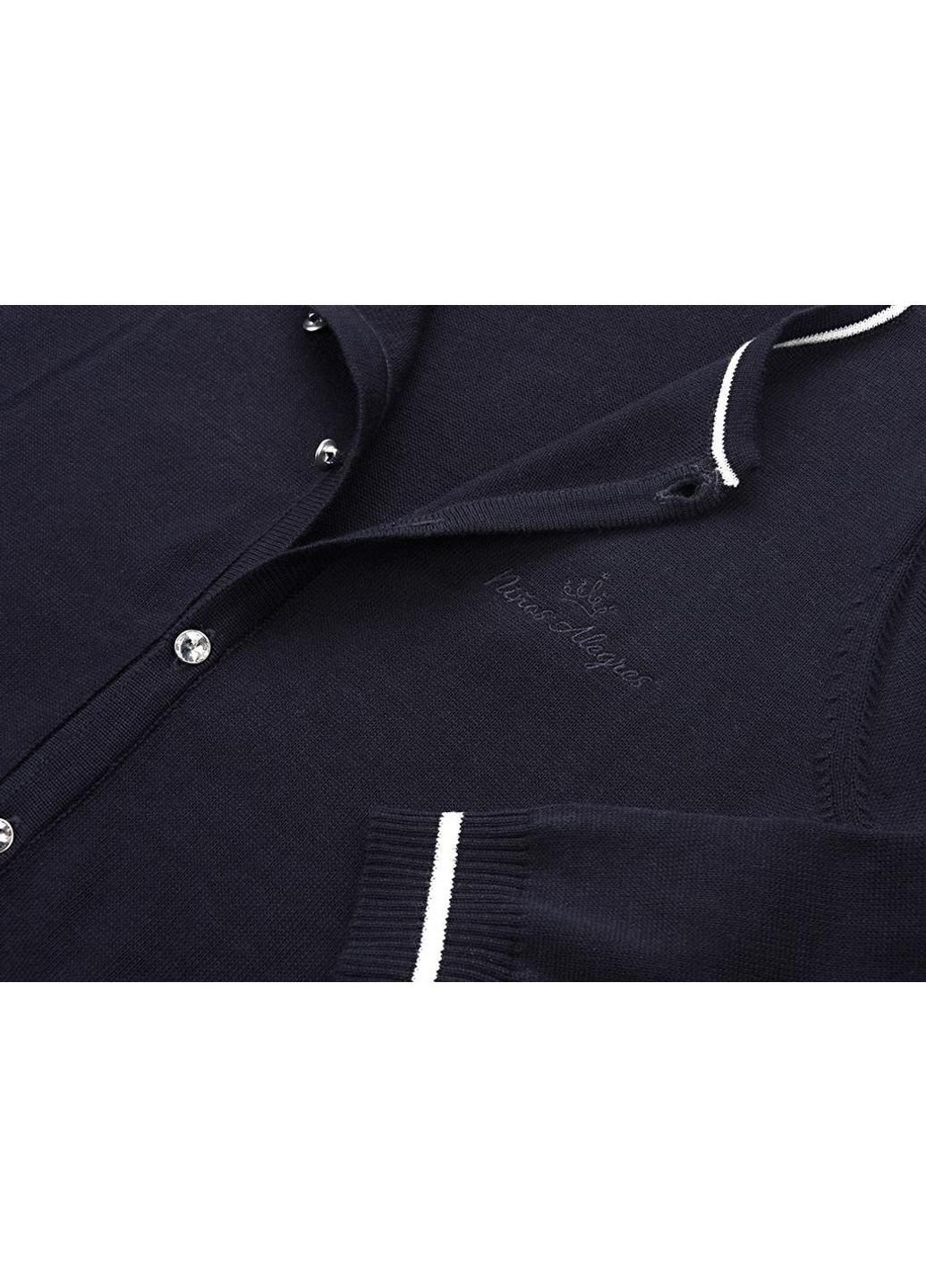 Кофта на ґудзиках зі смугою (V-1314-140G-blue) Breeze (251313902)