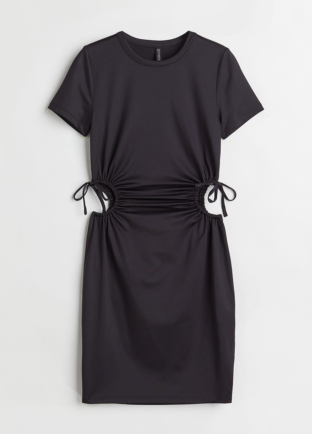 Чорна кежуал сукня сукня-футболка H&M однотонна