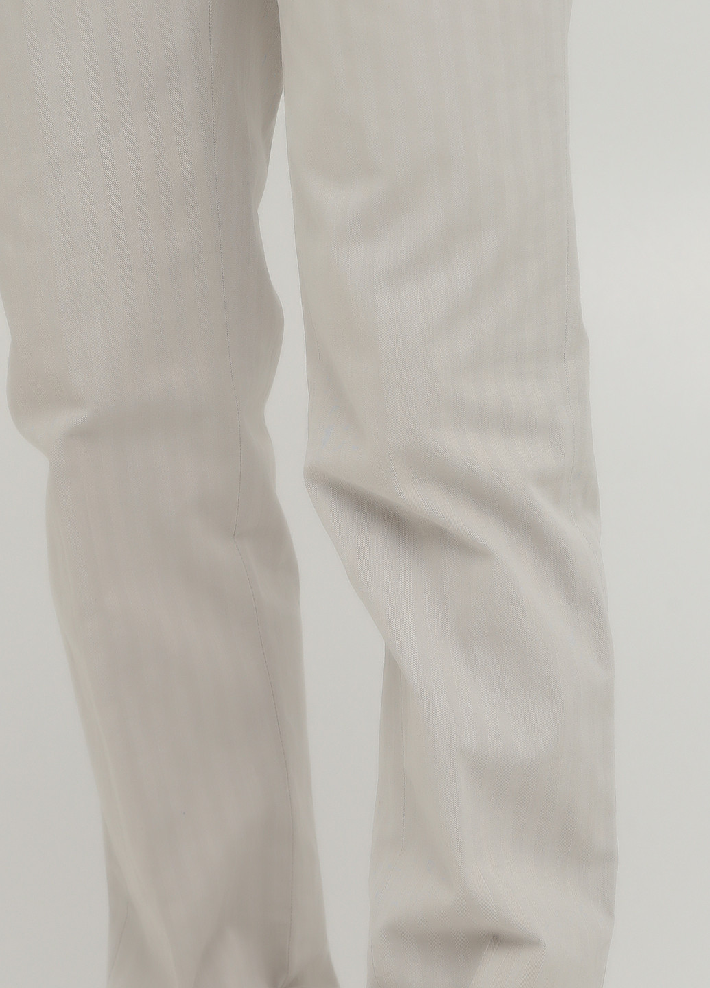 Светло-серые кэжуал демисезонные чиносы брюки Massimo Dutti