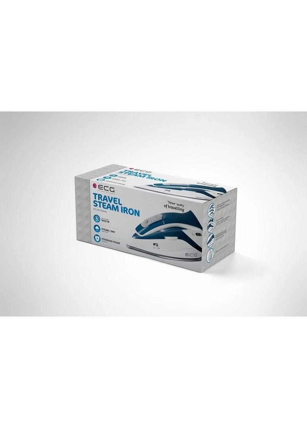 Утюг дорожный Travel NZ-210 ECG (253866016)