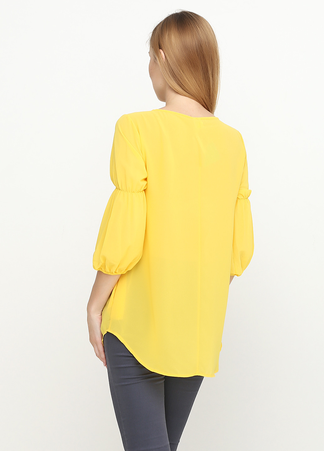 Желтая демисезонная блуза Mark