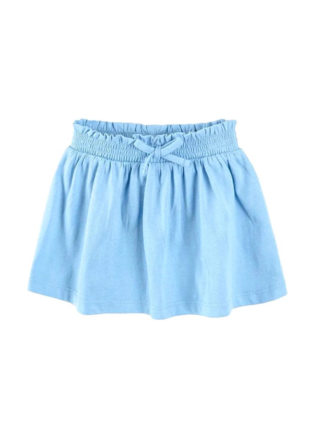 Голубая кэжуал однотонная юбка Cool Club клешированная