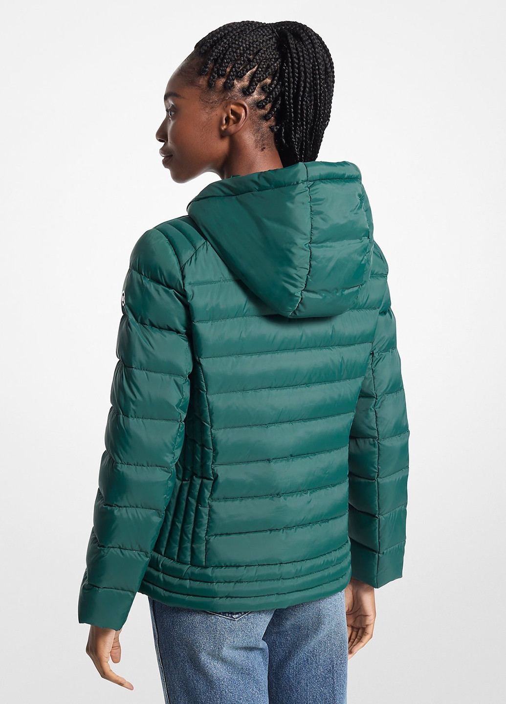 Зелений демісезонний Пуховик Michael Kors