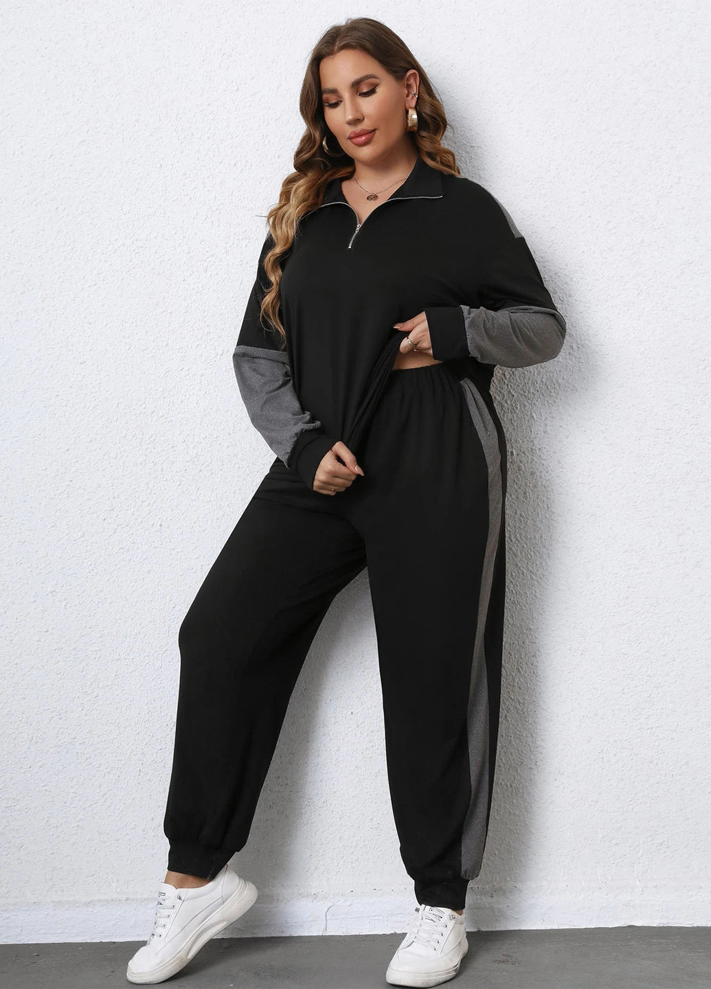 Костюм (толстовка, брюки) SHEIN (311507953)