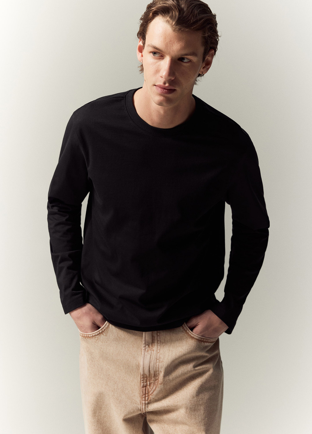 Черный демисезонный джемпер джемпер H&M