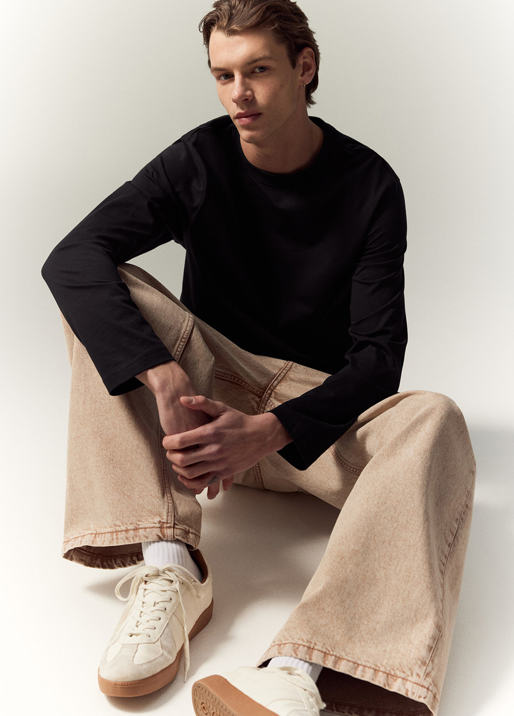 Черный демисезонный джемпер джемпер H&M