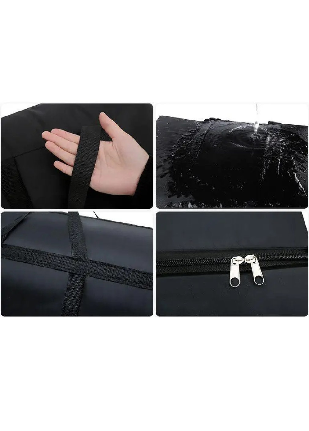 Сумка органайзер для перевозки транспортировки хранения вещей прочная вместительная 80*45*25 см 80 л (473735-Prob) Черная Unbranded (256301670)