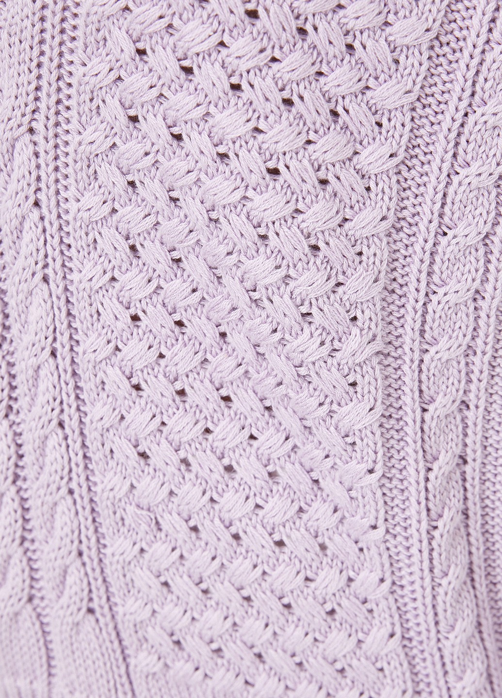 Светло-лиловый демисезонный пуловер пуловер KOTON