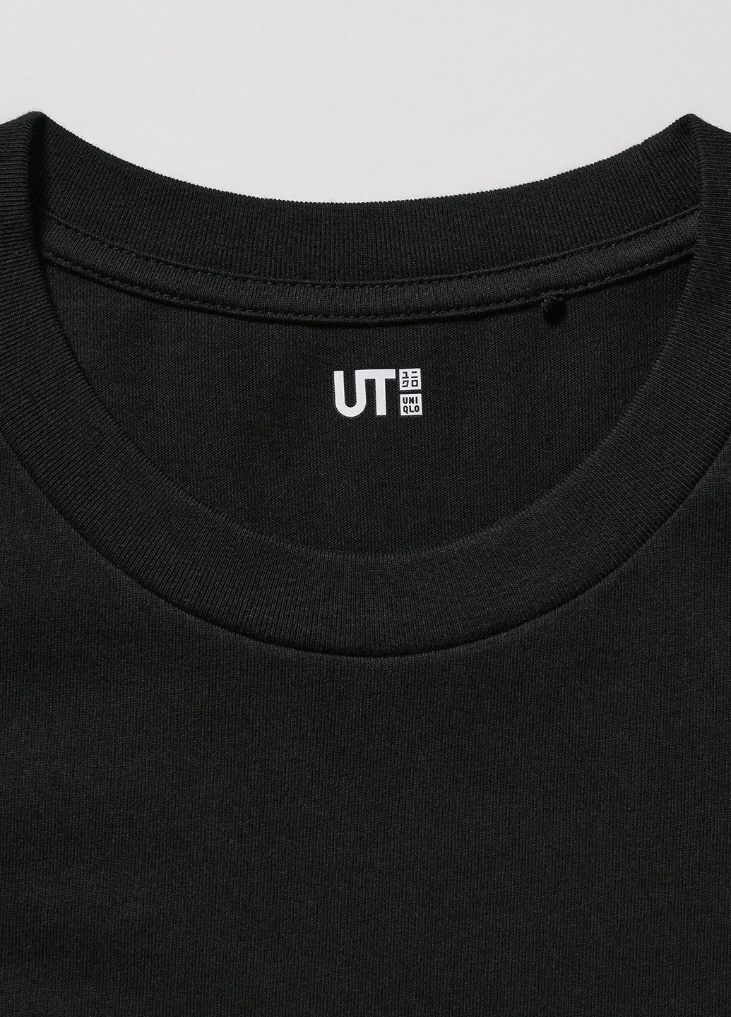 Чорна футболка Uniqlo