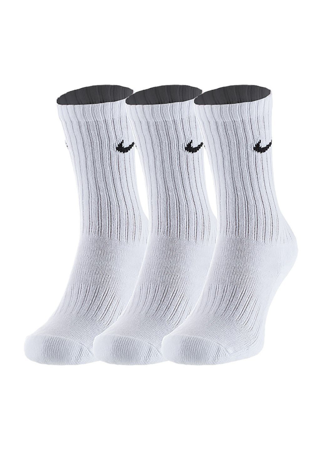 Білі шкарпетки (3 пари) sx4508-101 Nike логотипи (311981706)