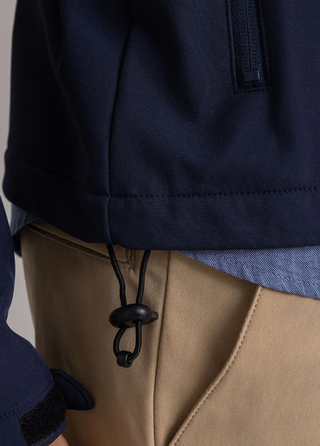 Синяя демисезонная куртка U.S. Polo Assn.