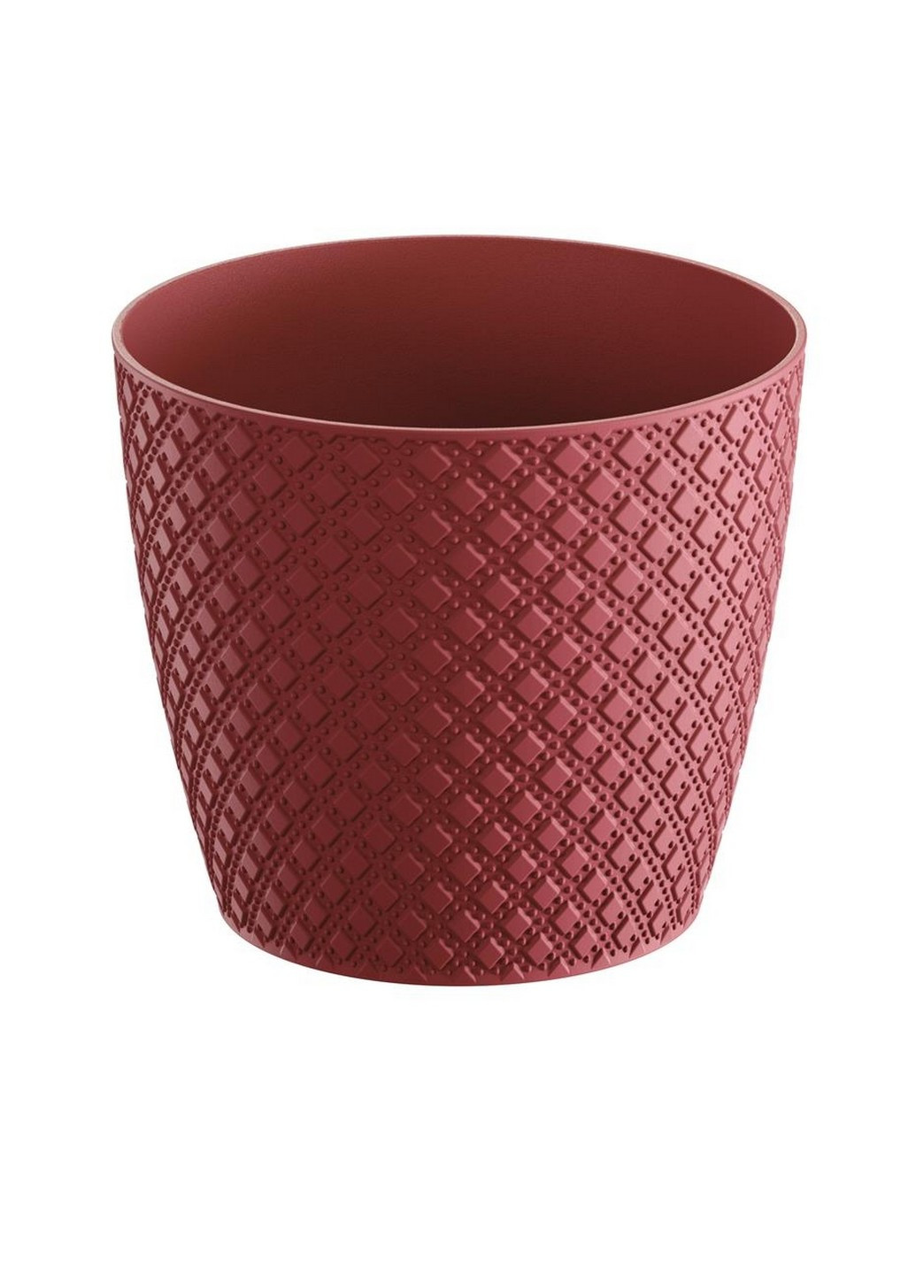 Горшок для цветов ORIENT Н-22.9 см малиновый (26682-207) Prosperplast (221634639)