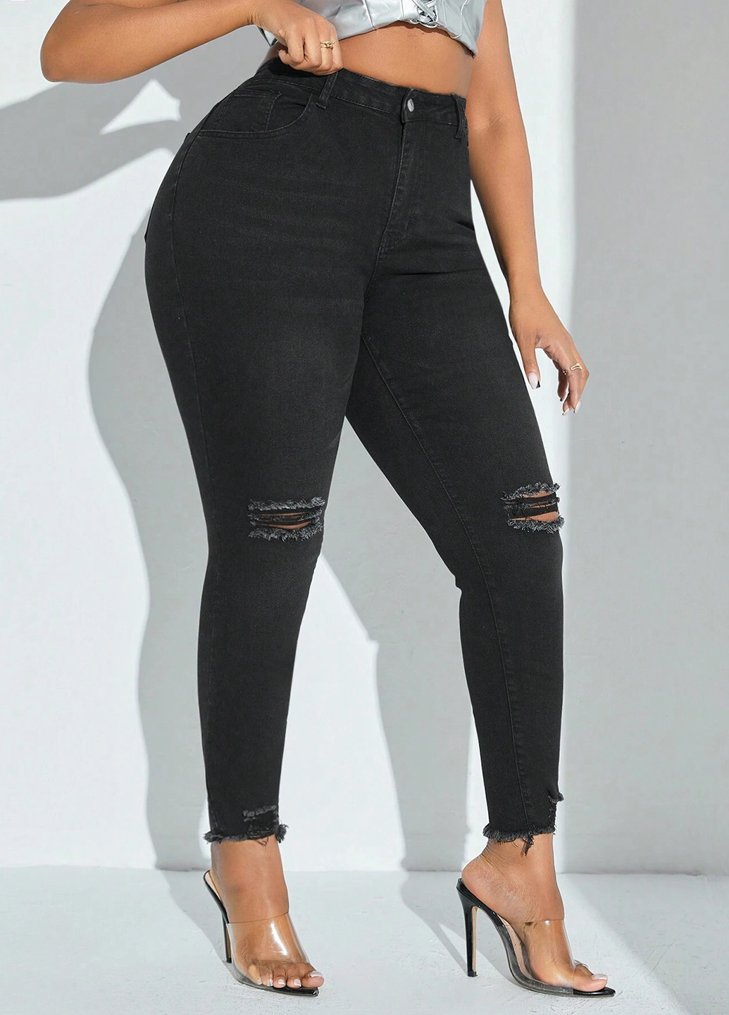 Джинси SHEIN - (302289792)