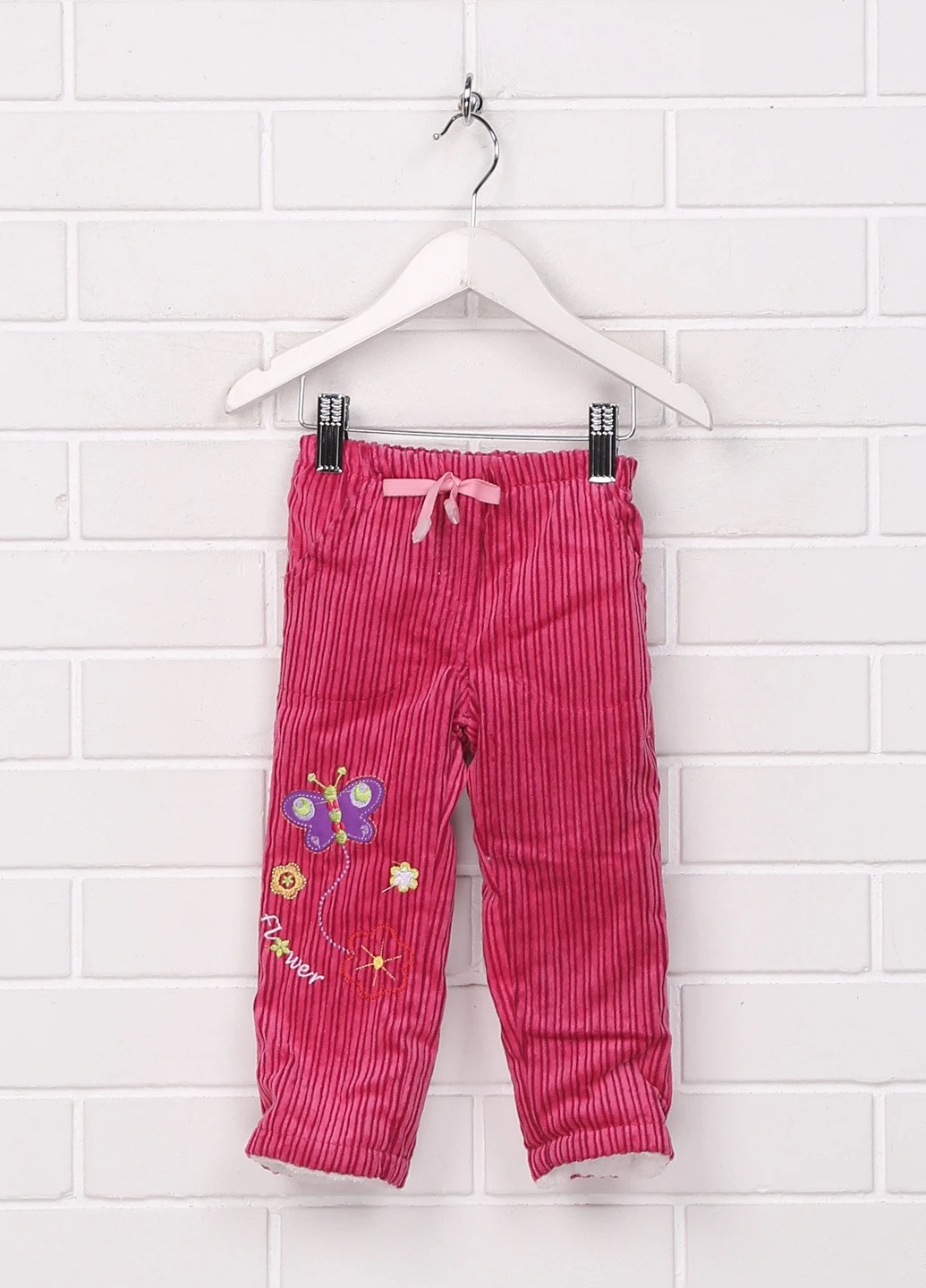 Розовые кэжуал зимние прямые брюки Combix