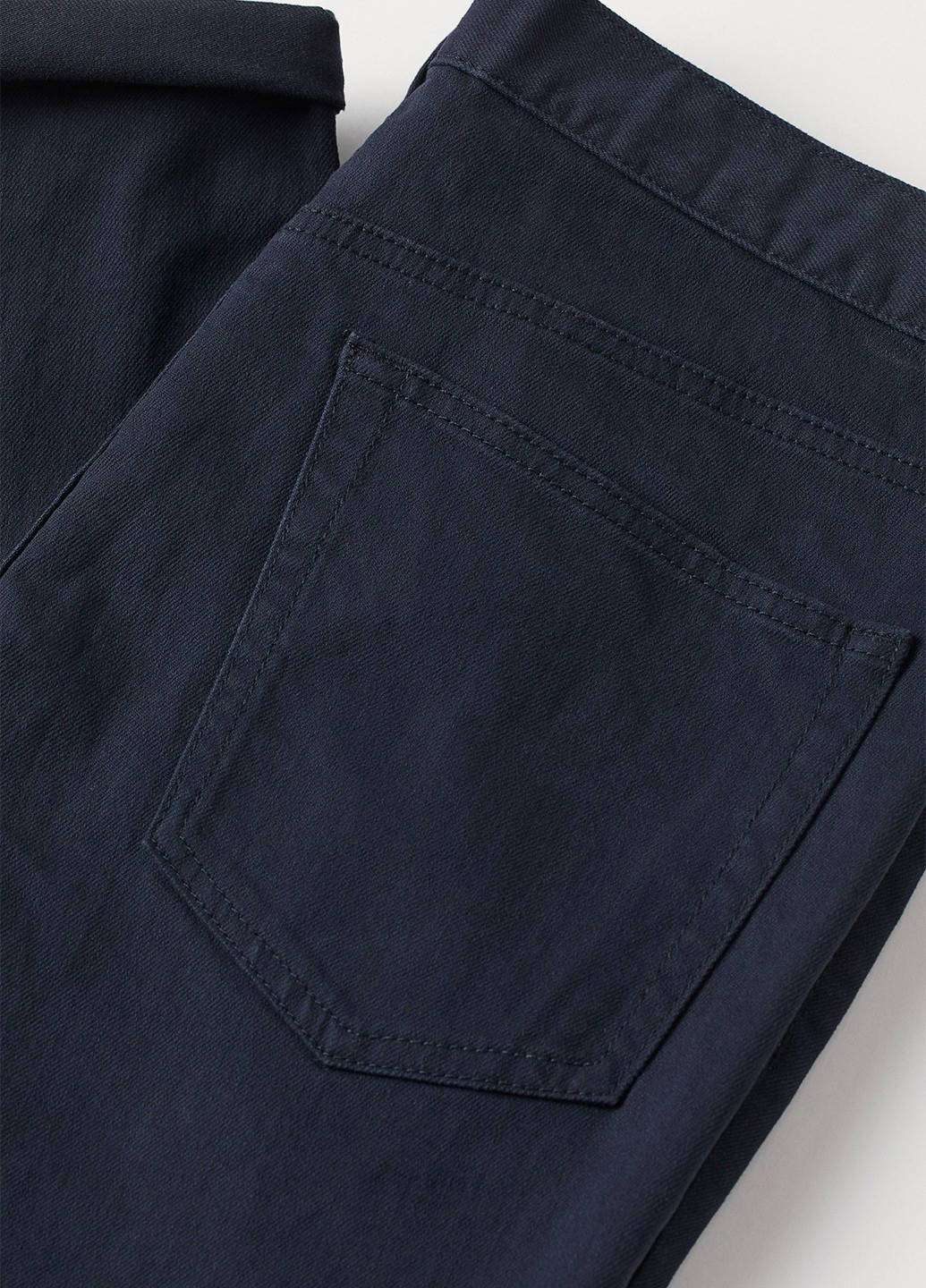 Темно-синие демисезонные скинни джинсы H&M