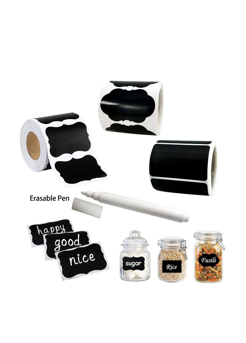 Наклейки-маркери для банок (120 шт.) Forus (360989743)